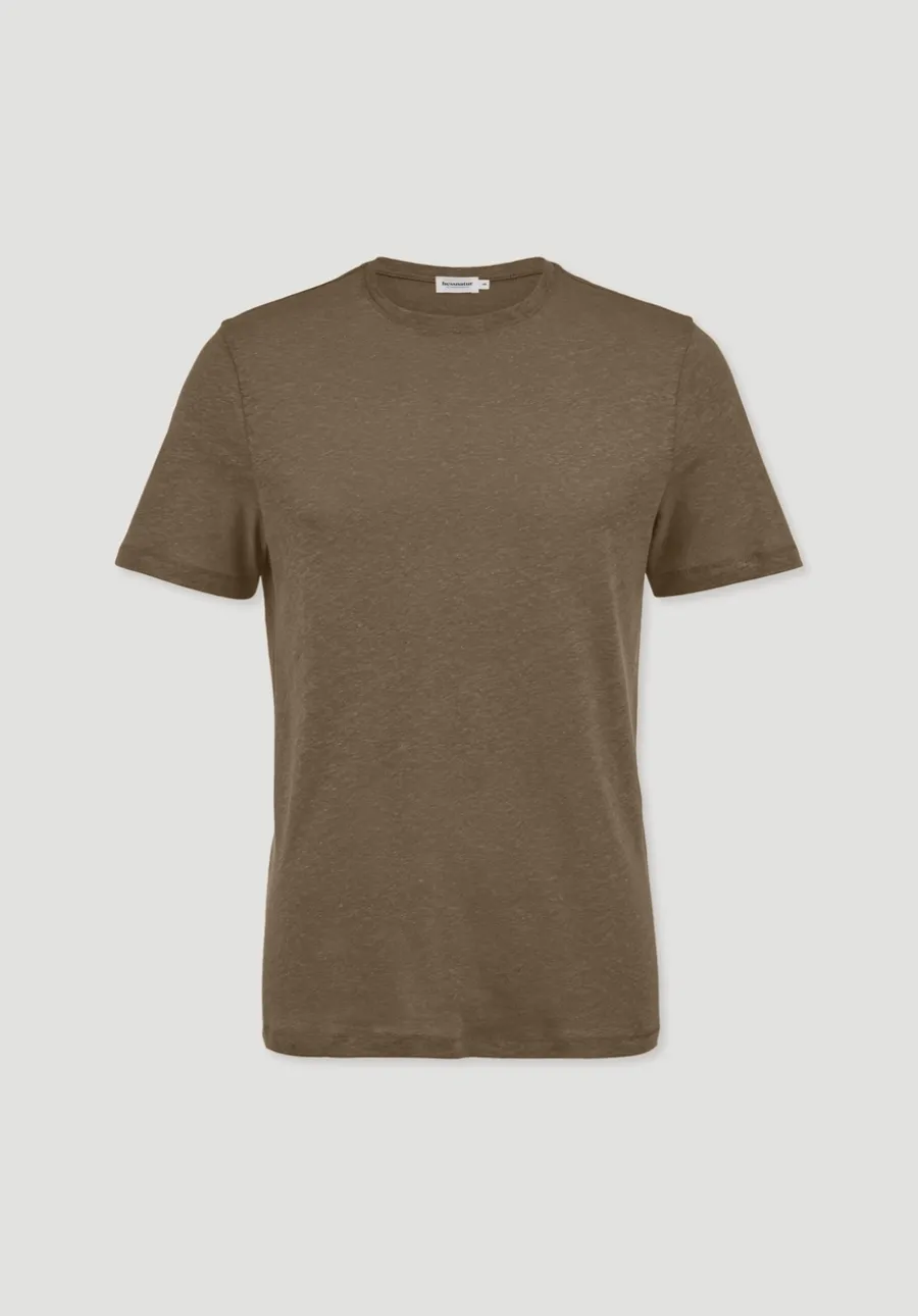 T-Shirt Regular aus Leinen und Bio-Baumwolle von hessnatur