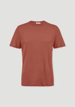 T-Shirt Regular aus Leinen und Bio-Baumwolle von hessnatur