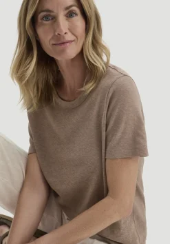 T-Shirt Relaxed aus Leinen und Bio-Baumwolle von hessnatur