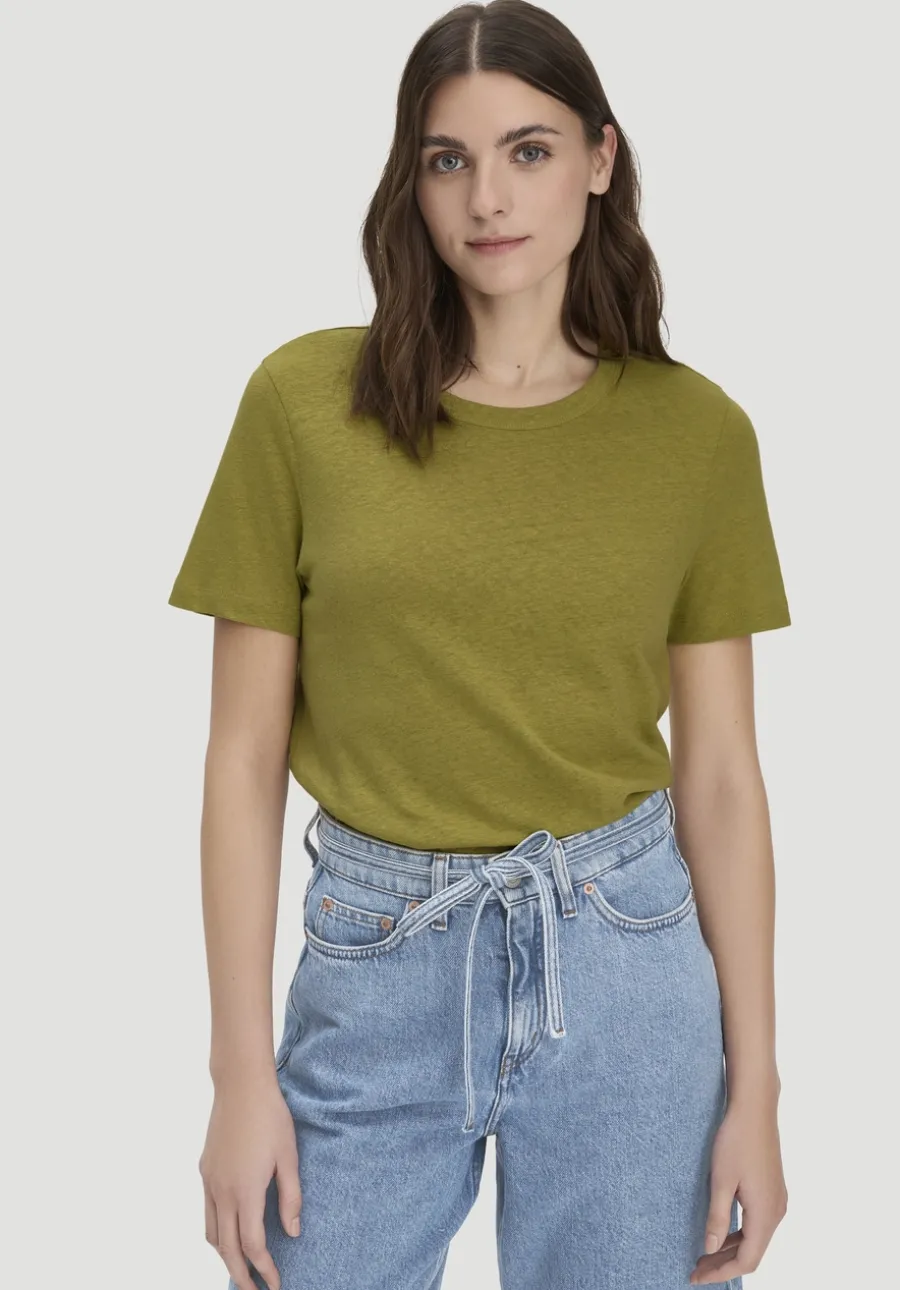 T-Shirt Relaxed aus Leinen und Bio-Baumwolle von hessnatur