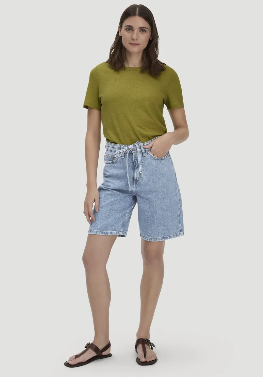 T-Shirt Relaxed aus Leinen und Bio-Baumwolle von hessnatur