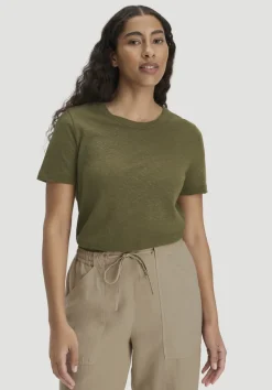 T-Shirt Relaxed aus Leinen und Bio-Baumwolle von hessnatur