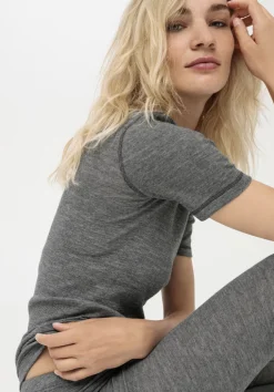 T-Shirt SILK & WARM TOUCH mit Bio-Merinowolle und Seide von hessnatur