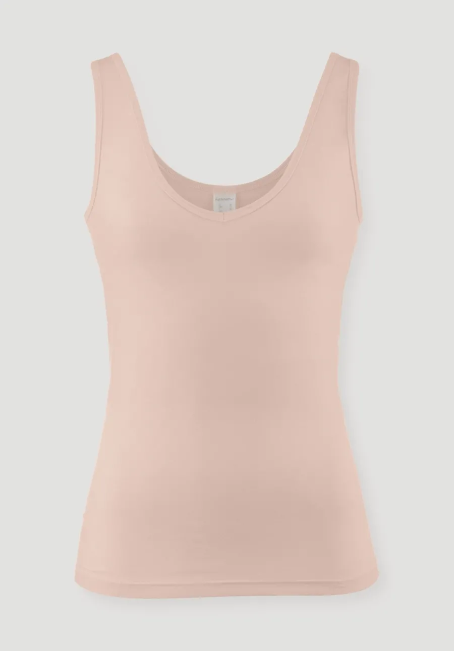 V-Neck Tanktop PURE BALANCE aus Bio-Baumwolle und TENCEL™ Modal von hessnatur