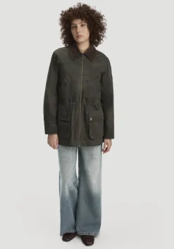 Wachsjacke Regular aus reiner Bio-Baumwolle von hessnatur