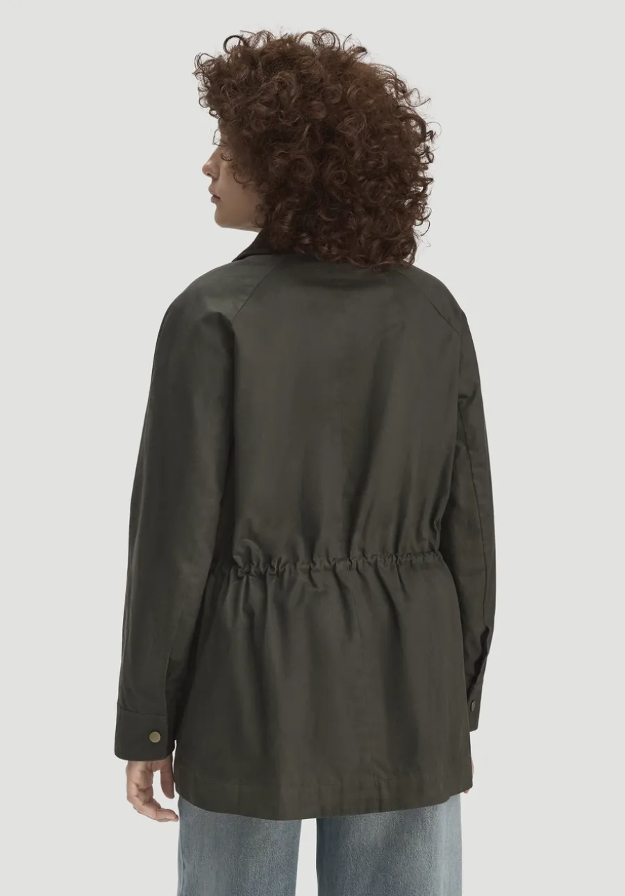 Wachsjacke Regular aus reiner Bio-Baumwolle von hessnatur