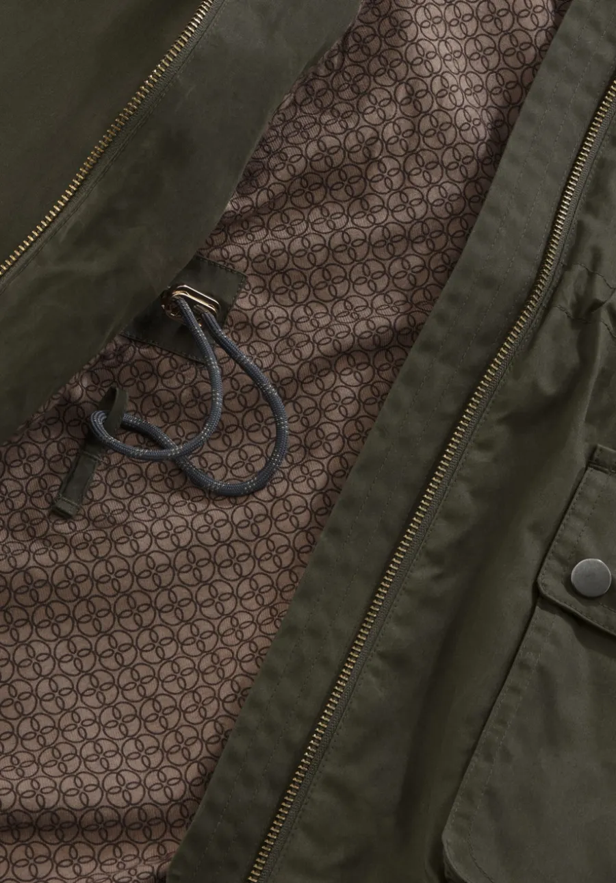 Wachsjacke Regular aus reiner Bio-Baumwolle von hessnatur