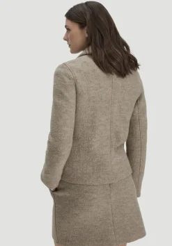 Walk Jacke Regular aus reiner Bio-Merinowolle von hessnatur