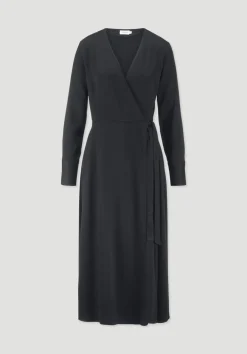 Wickelkleid Knöchellang Regular aus reiner LENZING™ ECOVERO™ Viskose von hessnatur