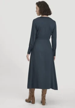 Wickelkleid Knöchellang Regular aus reiner LENZING™ ECOVERO™ Viskose von hessnatur