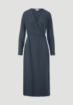 Wickelkleid Knöchellang Regular aus reiner LENZING™ ECOVERO™ Viskose von hessnatur