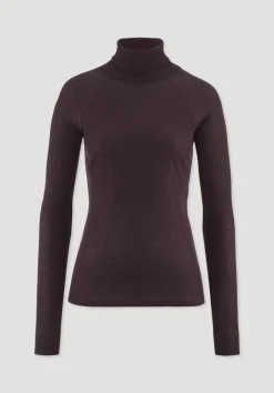 Wolle-Mix Longlseeve Fitted aus Bio-Merinowolle und TENCEL™ Lyocell von hessnatur