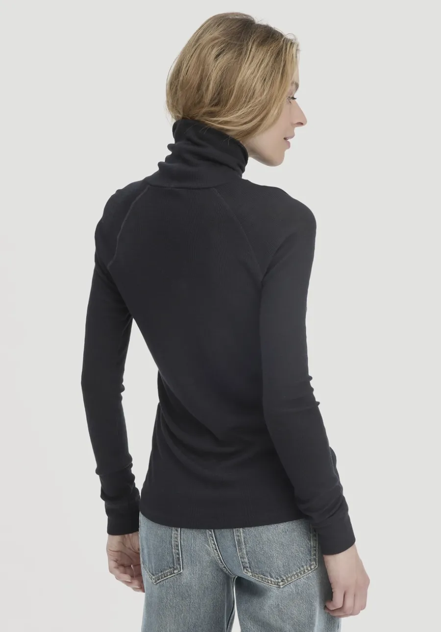 Wolle-Mix Longlseeve Fitted aus Bio-Merinowolle und TENCEL™ Lyocell von hessnatur