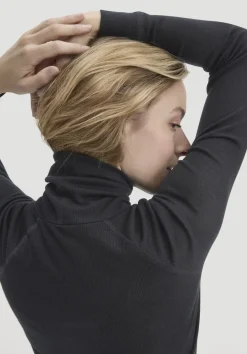 Wolle-Mix Longlseeve Fitted aus Bio-Merinowolle und TENCEL™ Lyocell von hessnatur
