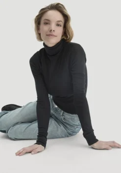 Wolle-Mix Longlseeve Fitted aus Bio-Merinowolle und TENCEL™ Lyocell von hessnatur