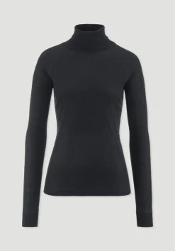 Wolle-Mix Longlseeve Fitted aus Bio-Merinowolle und TENCEL™ Lyocell von hessnatur