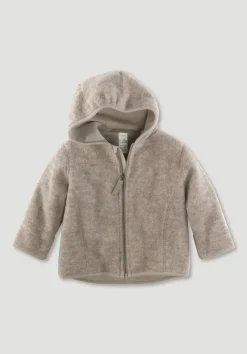 Wollfleece Jacke aus reiner Bio-Merinowolle von hessnatur