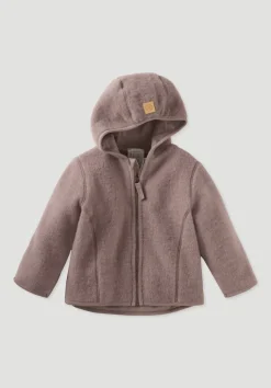 Wollfleece Jacke aus reiner Bio-Merinowolle von hessnatur