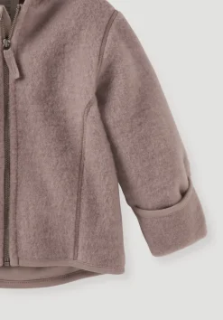 Wollfleece Jacke aus reiner Bio-Merinowolle von hessnatur
