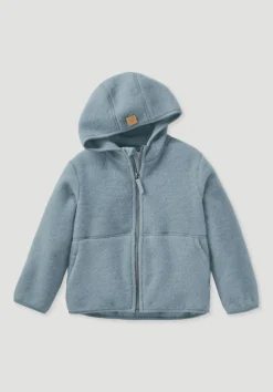 Wollfleece Jacke aus reiner Bio-Merinowolle von hessnatur