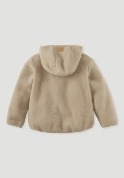 Wollfleece Jacke aus reiner Bio-Merinowolle von hessnatur