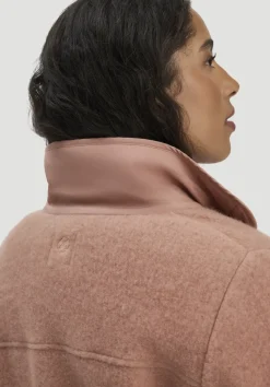 Wollfleece Jacke Regular aus Bio-Merinowolle und Bio-Baumwolle von hessnatur