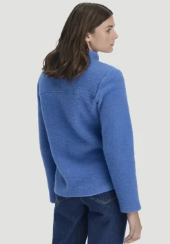 Wollfleece Jacke Regular aus reiner Bio-Merinowolle von hessnatur