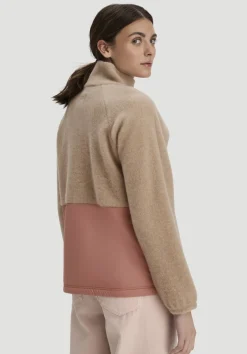 Wollfleece Jacke Relaxed aus Bio-Merinowolle mit Bio-Baumwolle von hessnatur