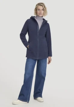 Wollfleece Kapuzen-Jacke Regular aus Bio-Merinowolle und Bio-Baumwolle von hessnatur
