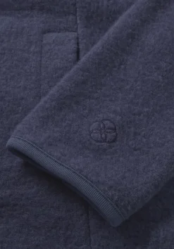 Wollfleece Kapuzen-Jacke Regular aus Bio-Merinowolle und Bio-Baumwolle von hessnatur