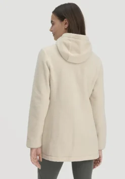 Wollfleece Kapuzen-Jacke Regular aus Bio-Merinowolle und Bio-Baumwolle von hessnatur