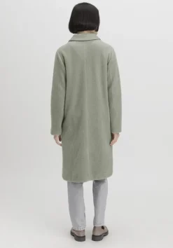 Wollfleece Mantel Regular aus Bio-Merinowolle mit Bio-Baumwolle von hessnatur