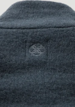 Wollfleece Mantel Regular aus reiner Bio-Merinowolle von hessnatur
