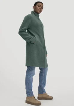 Wollfleece Mantel Regular aus reiner Bio-Merinowolle von hessnatur
