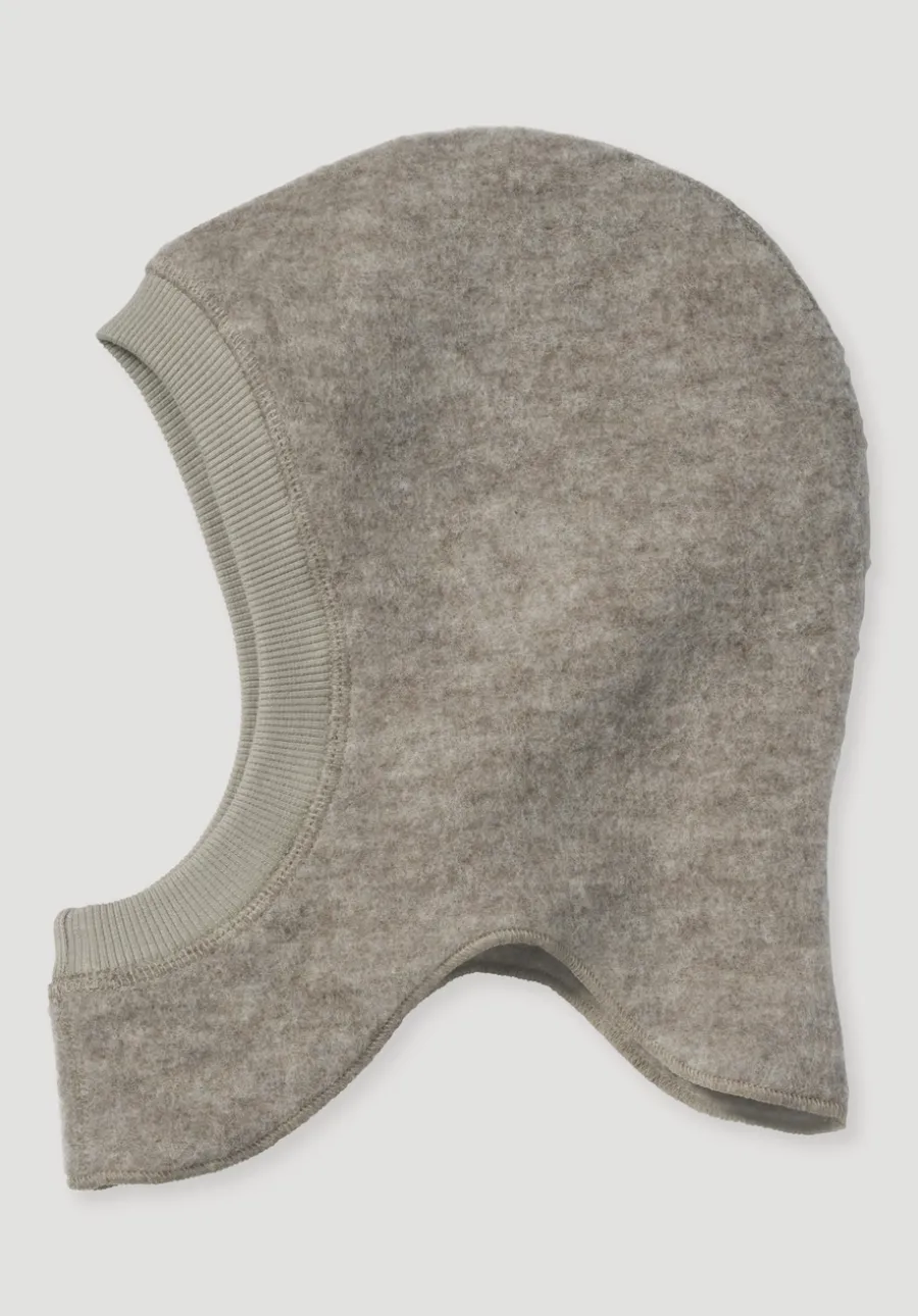 Wollfleece Mütze aus reiner Bio-Merinowolle von hessnatur