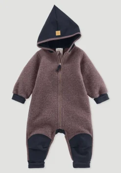 Wollfleece Overall aus Bio-Merinowolle mit Softshell von hessnatur