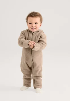Wollfleece Overall aus reiner Bio-Merinowolle von hessnatur