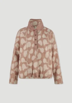 Wollfleece Troyer Relaxed aus Bio-Merinowolle mit Bio-Baumwolle von hessnatur