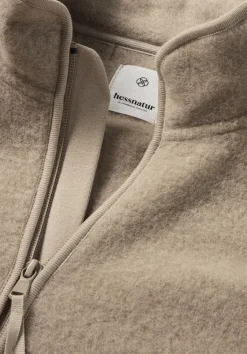 Wollfleece Weste Regular aus reiner Bio-Merinowolle von hessnatur