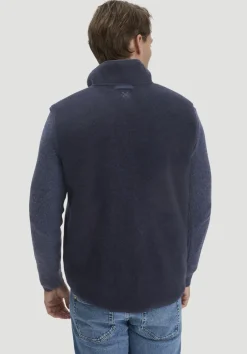 Wollfleece Weste Regular aus reiner Bio-Merinowolle von hessnatur