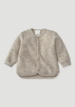 Wollfrottee Jacke aus reiner Bio-Merinowolle von hessnatur