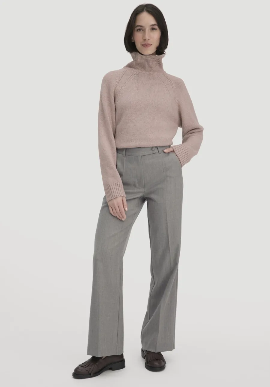 Wollhose Straight Leg Relaxed aus reiner Bio-Merinowolle von hessnatur