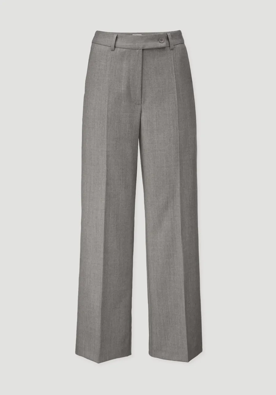 Wollhose Straight Leg Relaxed aus reiner Bio-Merinowolle von hessnatur