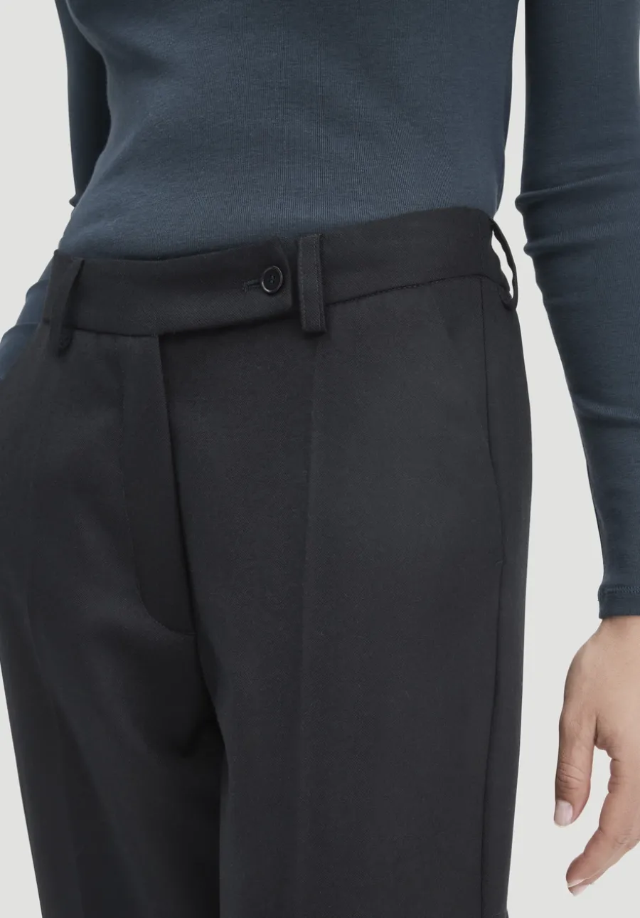 Wollhose Straight Leg Relaxed aus reiner Bio-Merinowolle von hessnatur