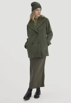Wolljacke Caban Relaxed aus reiner Bio-Schurwolle von hessnatur