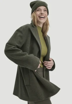 Wolljacke Caban Relaxed aus reiner Bio-Schurwolle von hessnatur