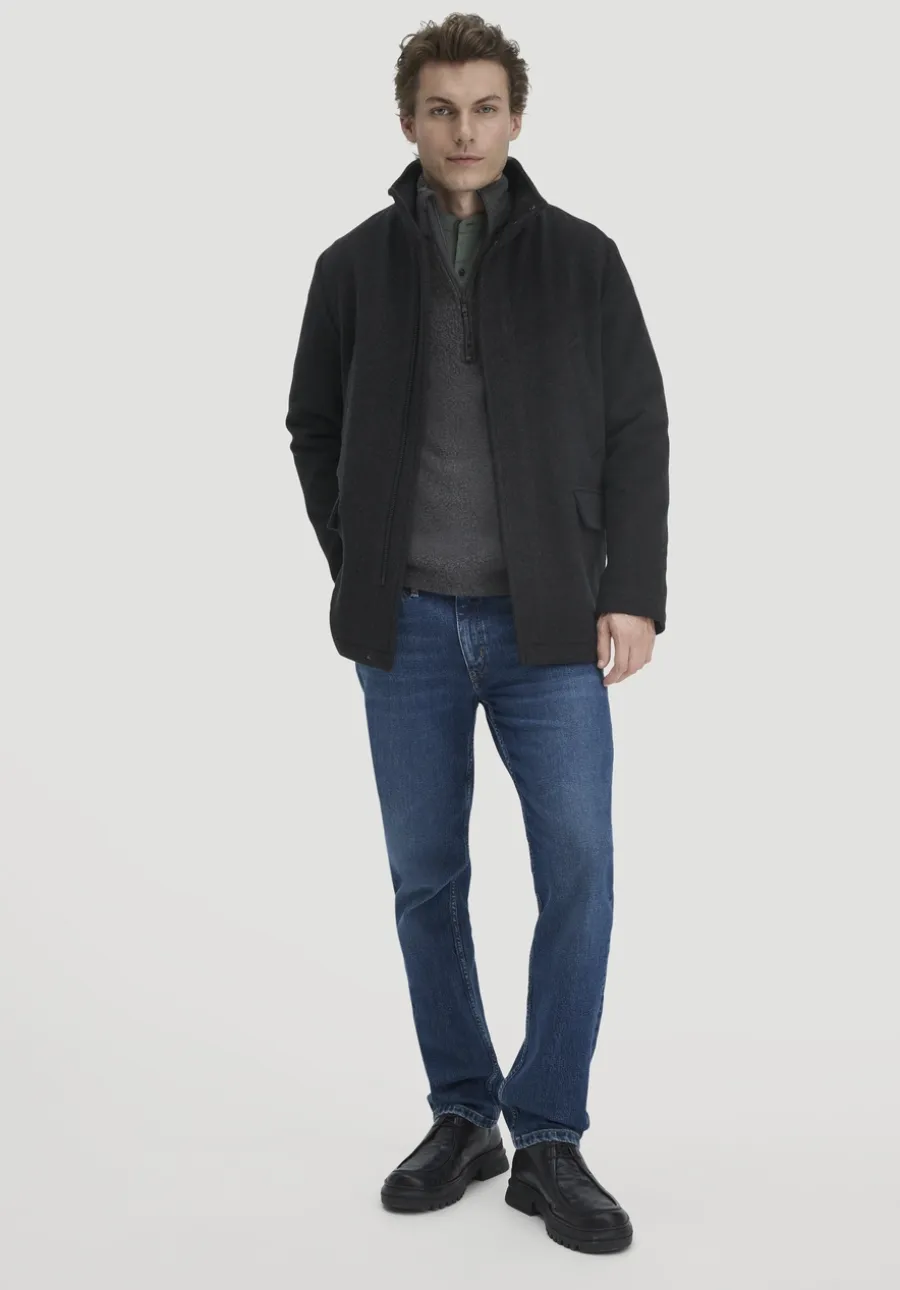 Wolljacke Regular aus reiner Schurwolle von hessnatur