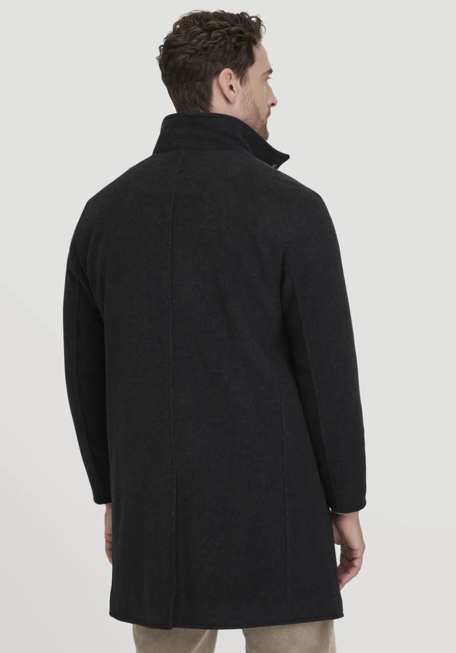 Wollmantel Regular aus reiner Bio-Schurwolle von hessnatur