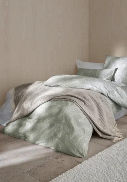 Wollmix Waffle Plaid YARA aus Bio-Lambswool mit Bio-Baumwolle von hessnatur