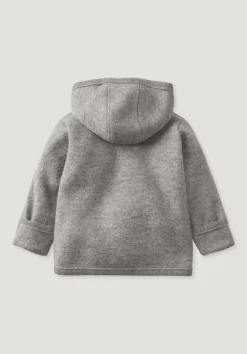 Wollwalk Jacke aus reiner Bio-Merinowolle von hessnatur